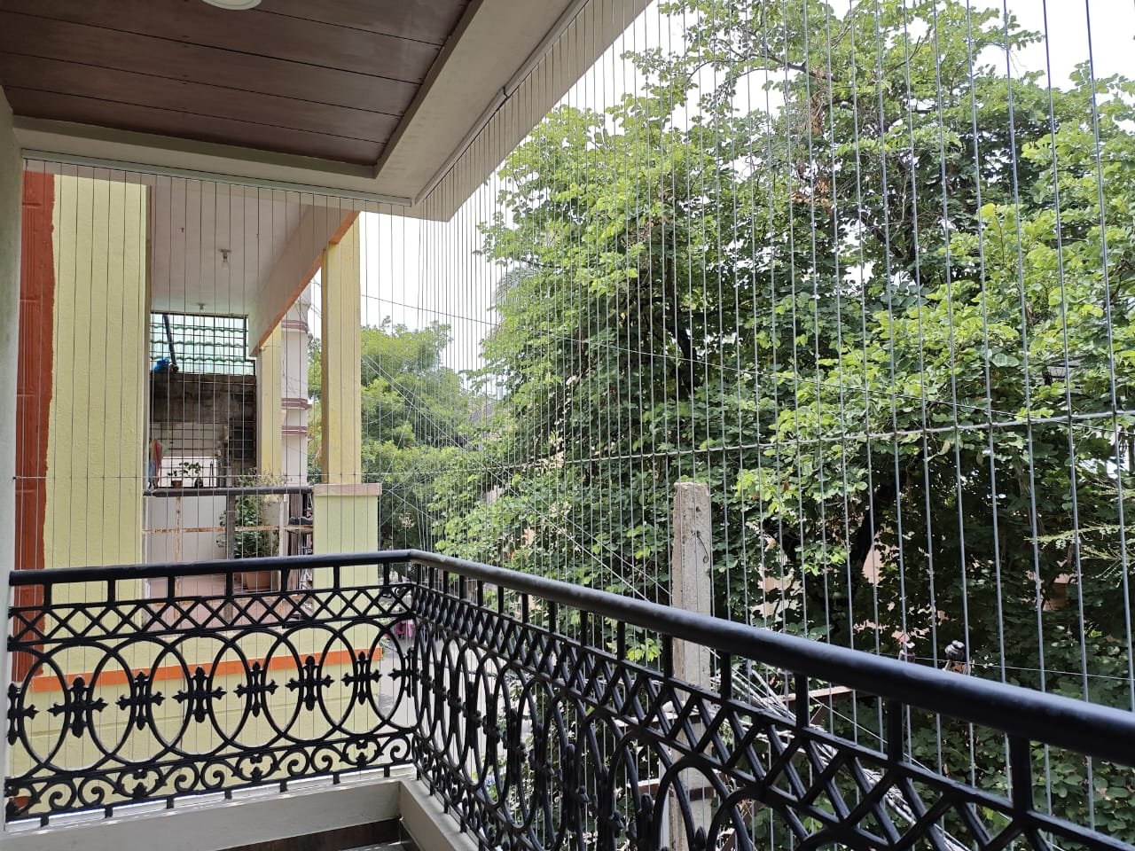 Invisible Grills for Balconies