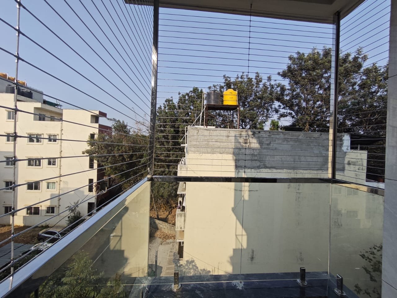 Invisible Grill Installation installation in Chennai project photo — Invisible Grill Installation installation in Chennai