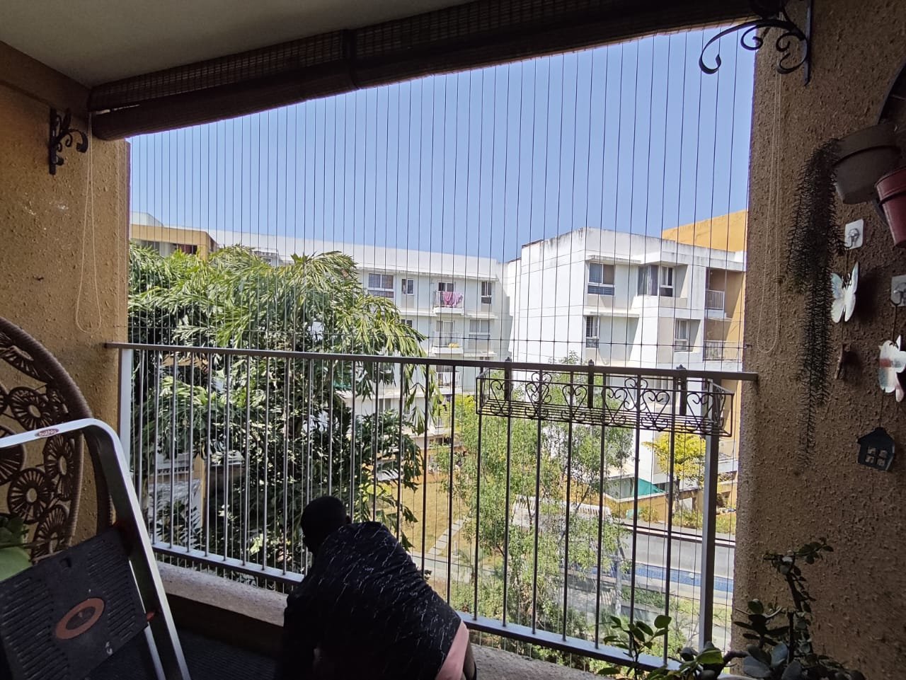 Terrace Invisible Grills